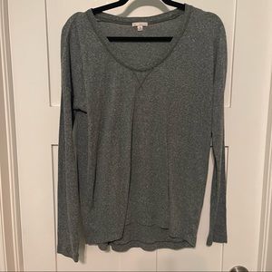 Gap medium tall green space dyed light weight waffle knit thermal!
